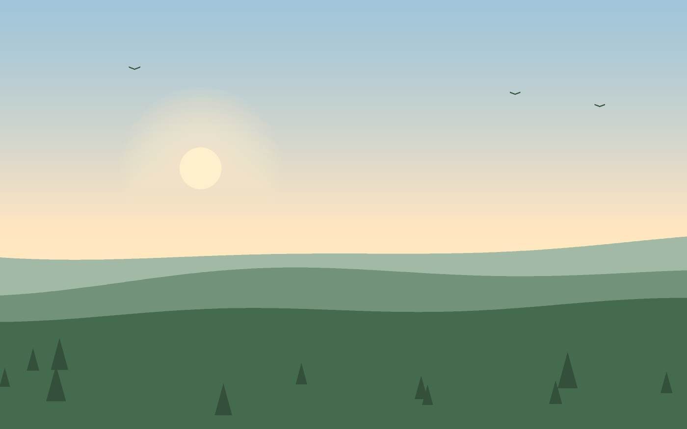 Landschapsillustratie