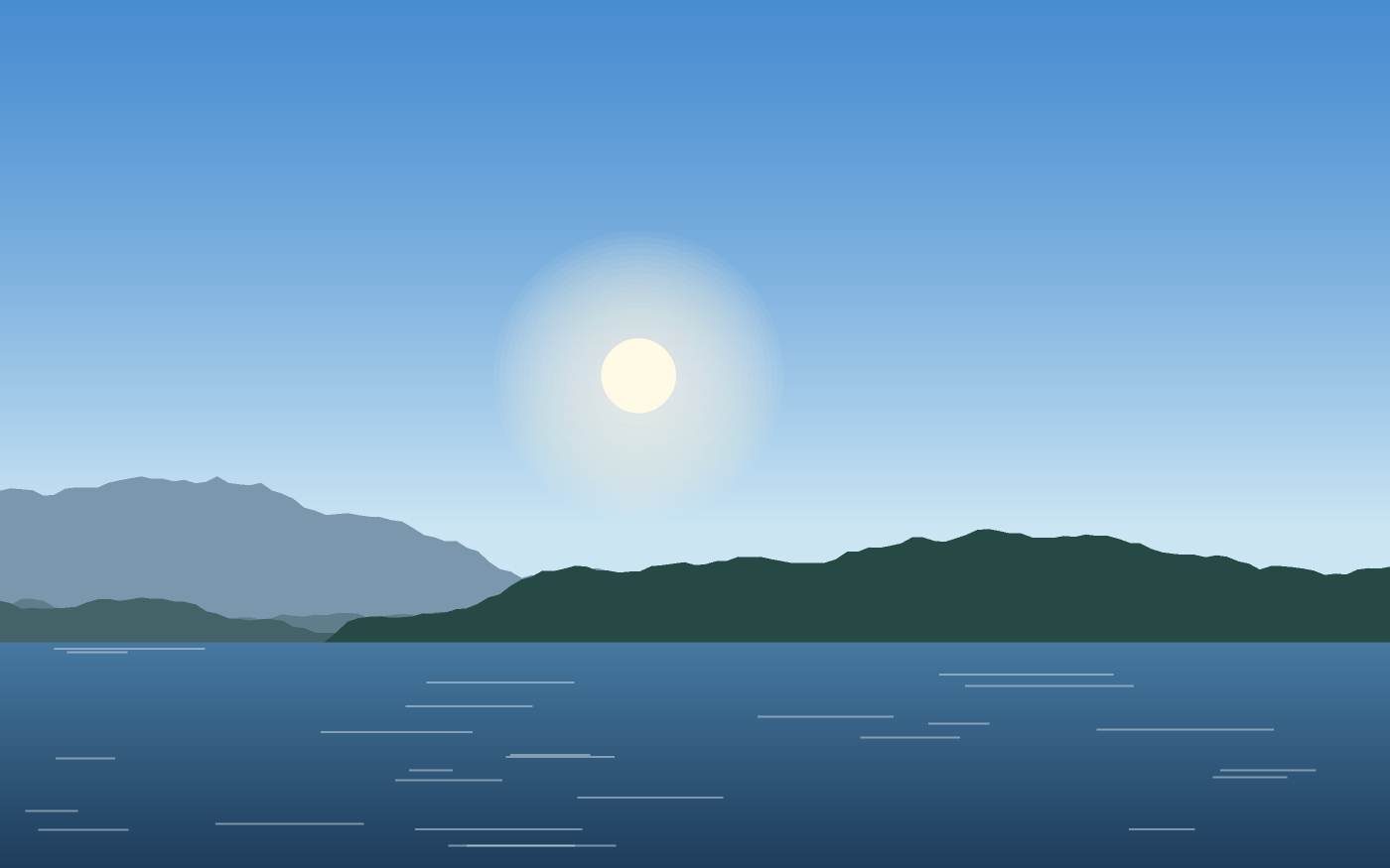 Landschaftsillustration