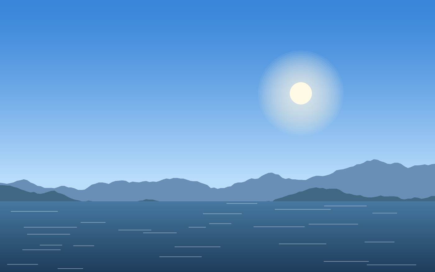 Landschaftsillustration