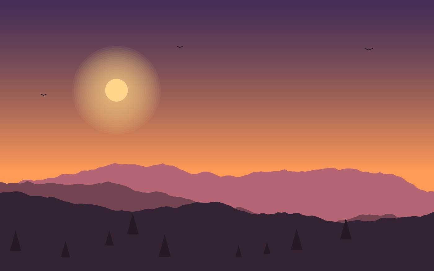 Landskabsillustration