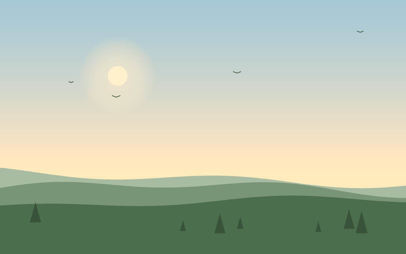 Ilustracja krajobrazu