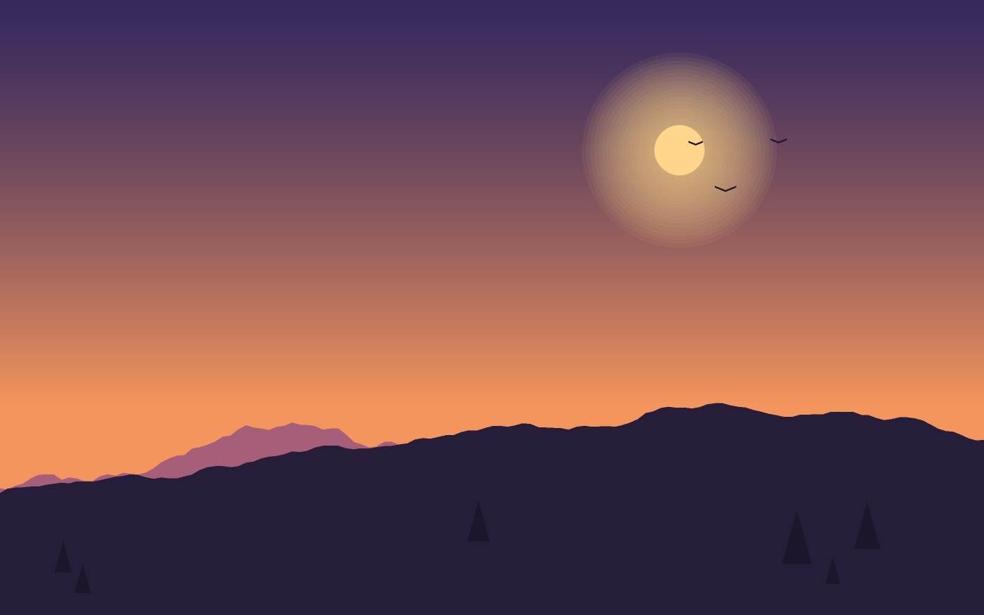 Landskapsillustration