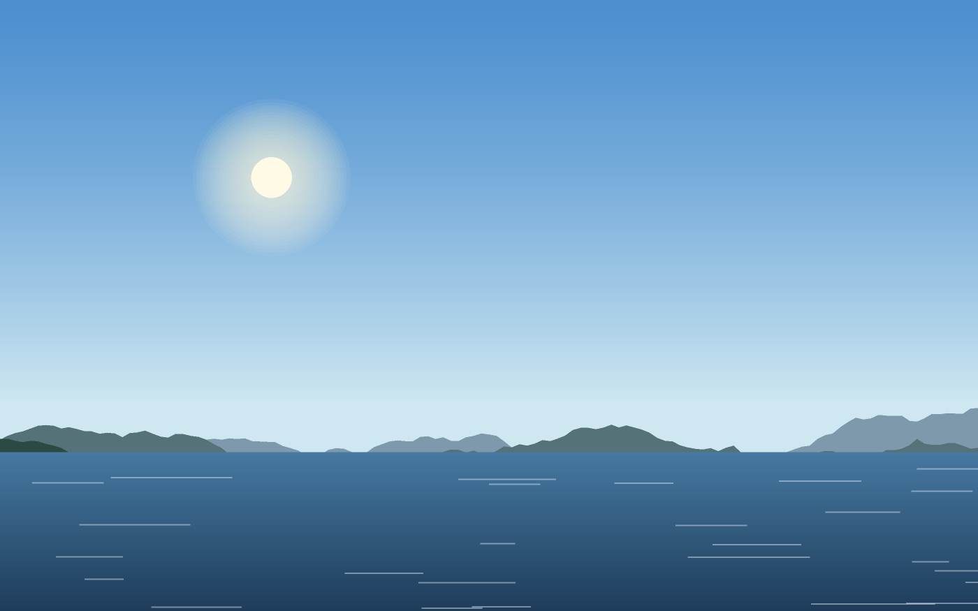 Landschaftsillustration