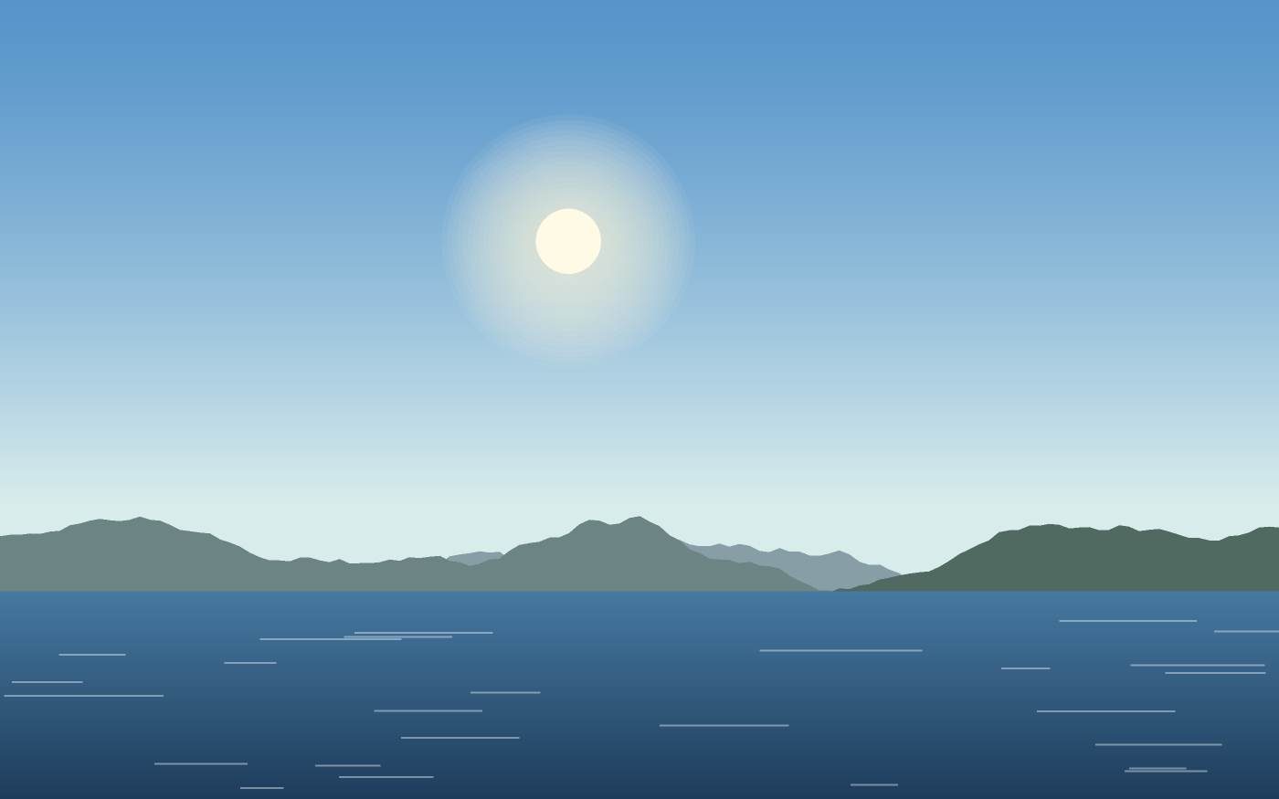 Landschapsillustratie