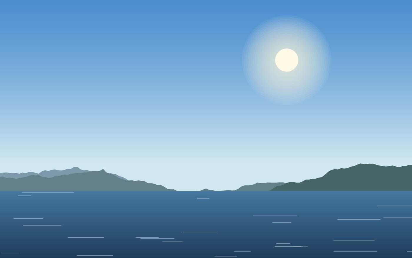 Landschaftsillustration