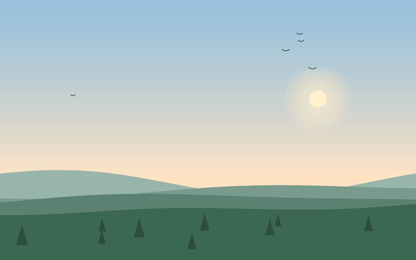 Landschaftsillustration