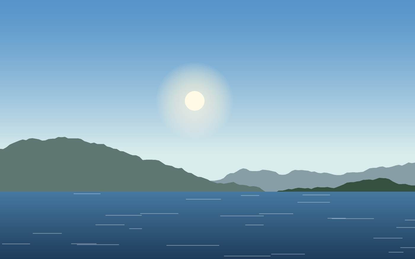Ilustrace krajiny