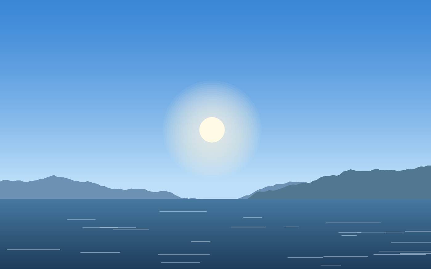 Ilustración de un paisaje