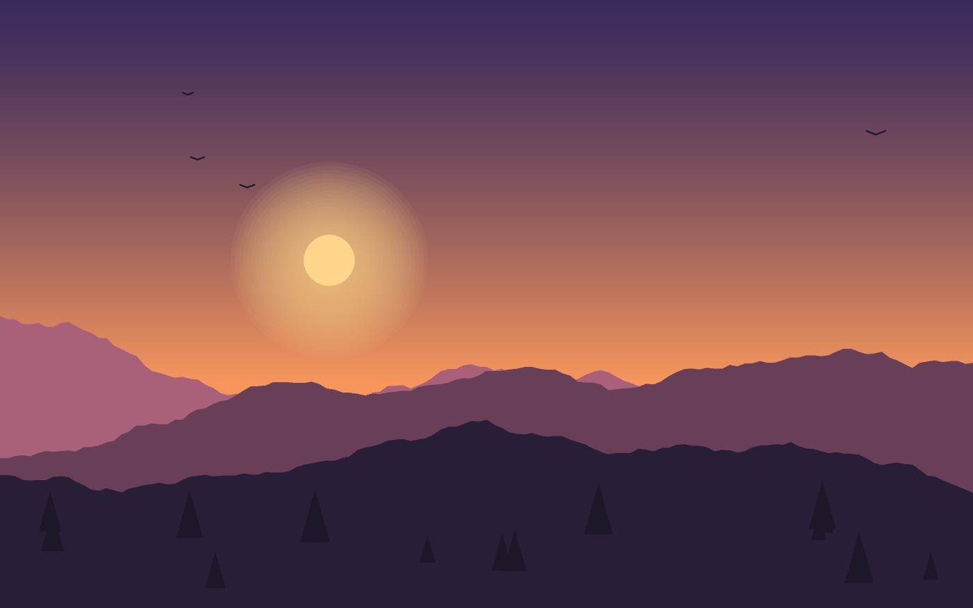 Illustration de paysage