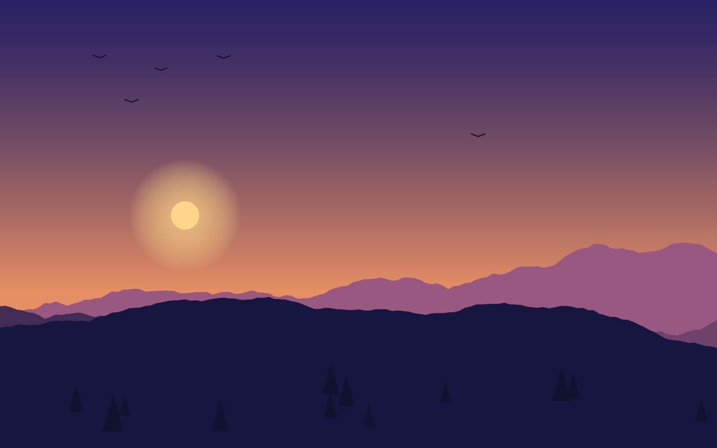 Illustration de paysage