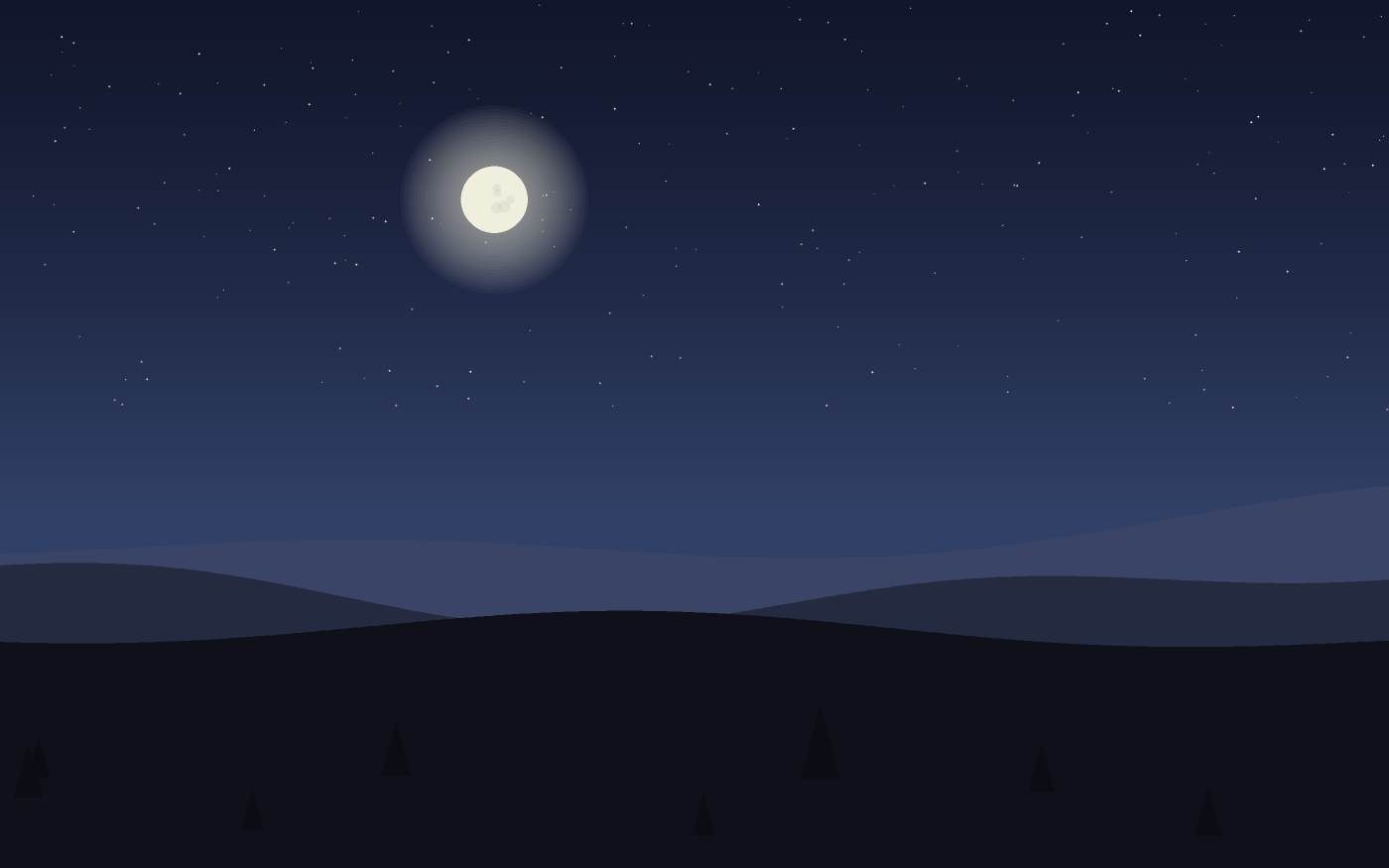 Illustrazione di un paesaggio