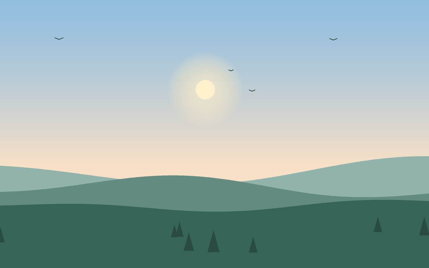 Landskapsillustration