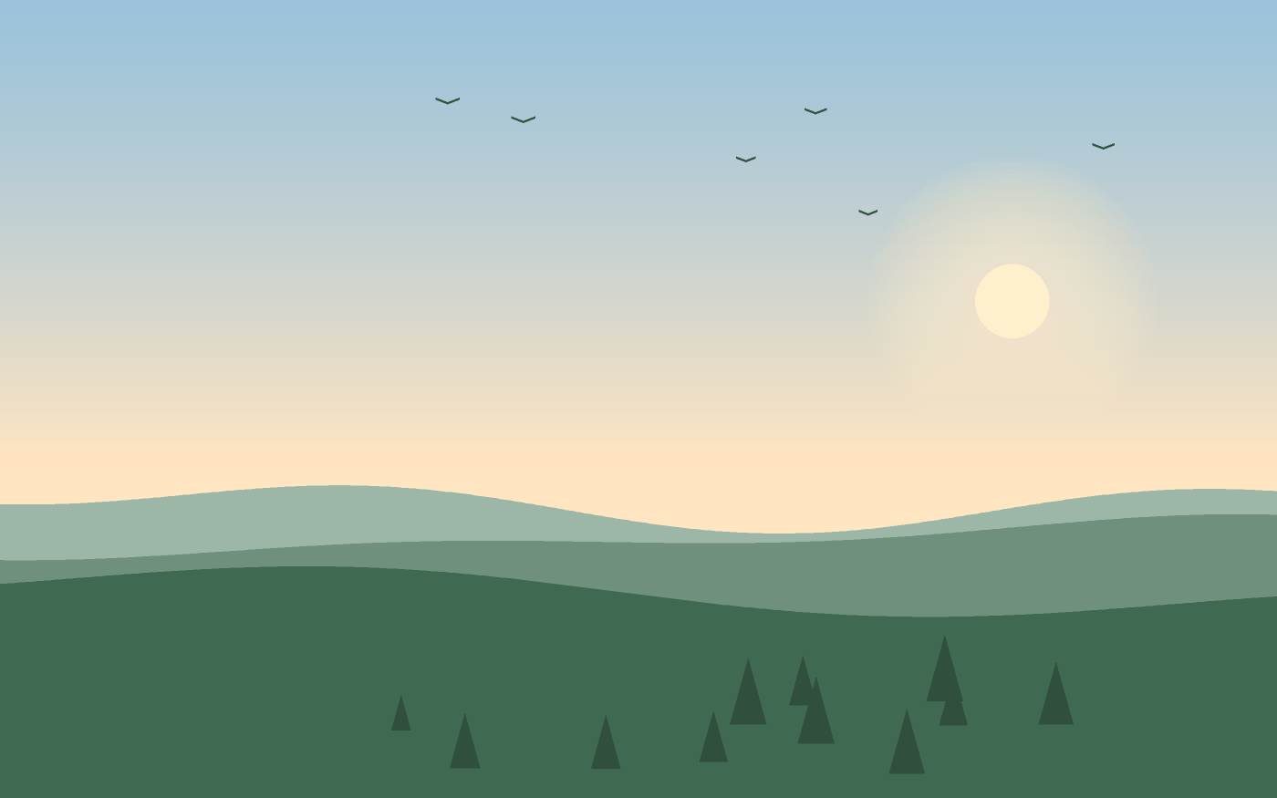 Landskapsillustration