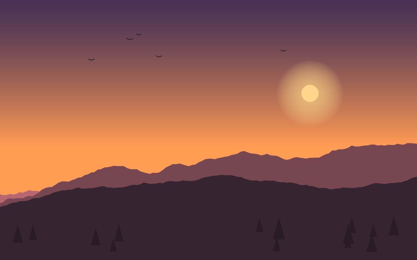 Landscape illustration