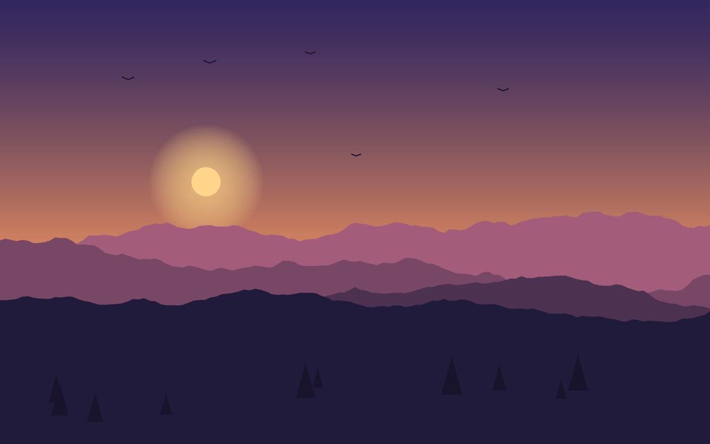 Landscape illustration