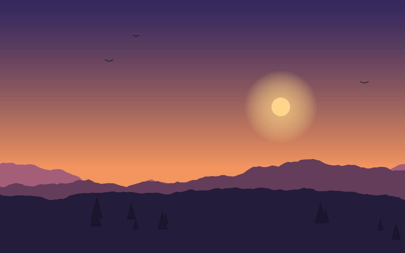 Landscape illustration